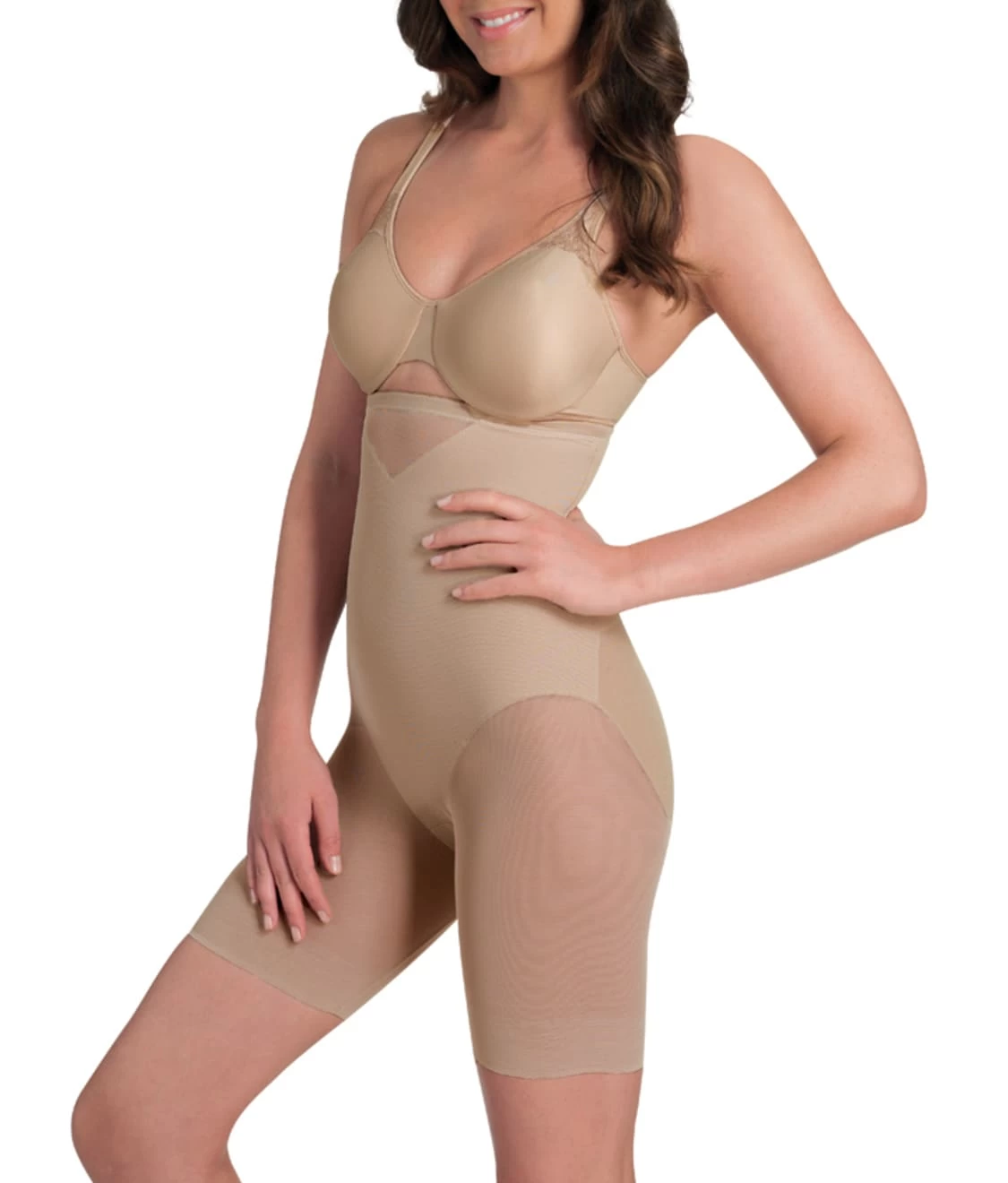 Miraclesuit Sexy Sheer Extra Firm Control High-Waist Thigh Slimmer 4 Miraclesuit Sexy Sheer Extra Firm Control High-Waist Thigh Slimmer - Image 4