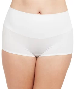 Spanx Cotton Comfort Boyshort 15 Spanx Cotton Comfort Boyshort -Fashion Underwear 40051rspa wht