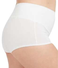 Spanx Cotton Comfort Boyshort 18 Spanx Cotton Comfort Boyshort -Fashion Underwear 40051rspa wht 1