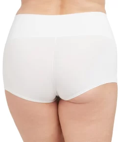 Spanx Cotton Comfort Boyshort 17 Spanx Cotton Comfort Boyshort -Fashion Underwear 40051rspa wht bv