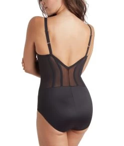 Wonderful U Low Back Firm Control Bodysuit 7 Wonderful U Low Back Firm Control Bodysuit -Fashion Underwear 4491tcf blk bv