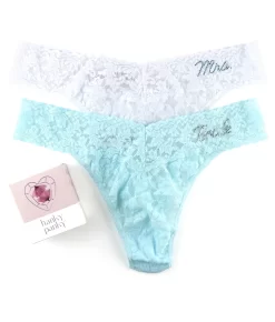 HANKY PANKY Bride & Mrs. Original Rise Thong Gift Set