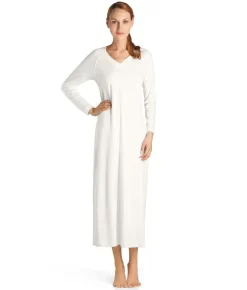 HANRO Pure Essence Knit Gown