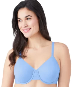 Wacoal At Ease Seamless Underwire Bra -Fashion Underwear 855308wac belairblue