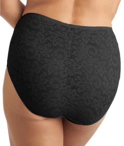 All Over Lace Modern Brief -Fashion Underwear a4135tcf blk bv