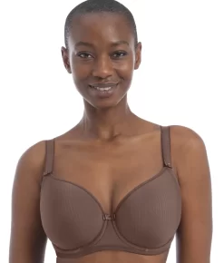 FREYA Idol Balcony T-Shirt Bra -Fashion Underwear aa1050fre coffee
