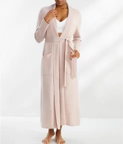 Long Cashmere Robe -Fashion Underwear arl2011 nude 3