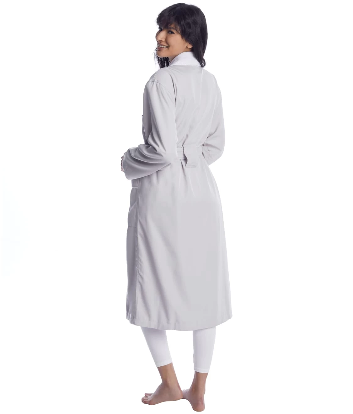 Microfiber Plush-Lined Spa Robe 5 Microfiber Plush-Lined Spa Robe - Image 5