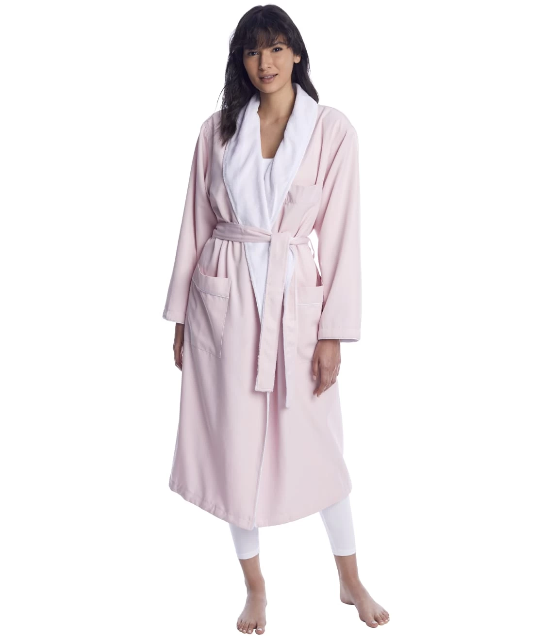 Microfiber Plush-Lined Spa Robe 1 Microfiber Plush-Lined Spa Robe