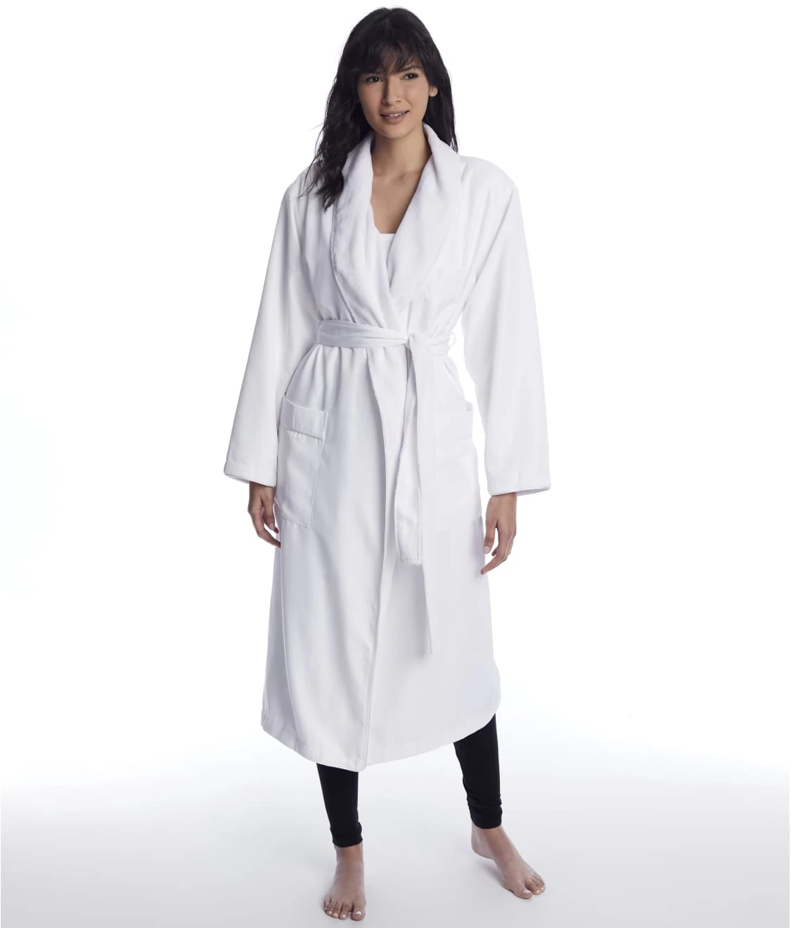 Microfiber Plush-Lined Spa Robe 4 Microfiber Plush-Lined Spa Robe - Image 4