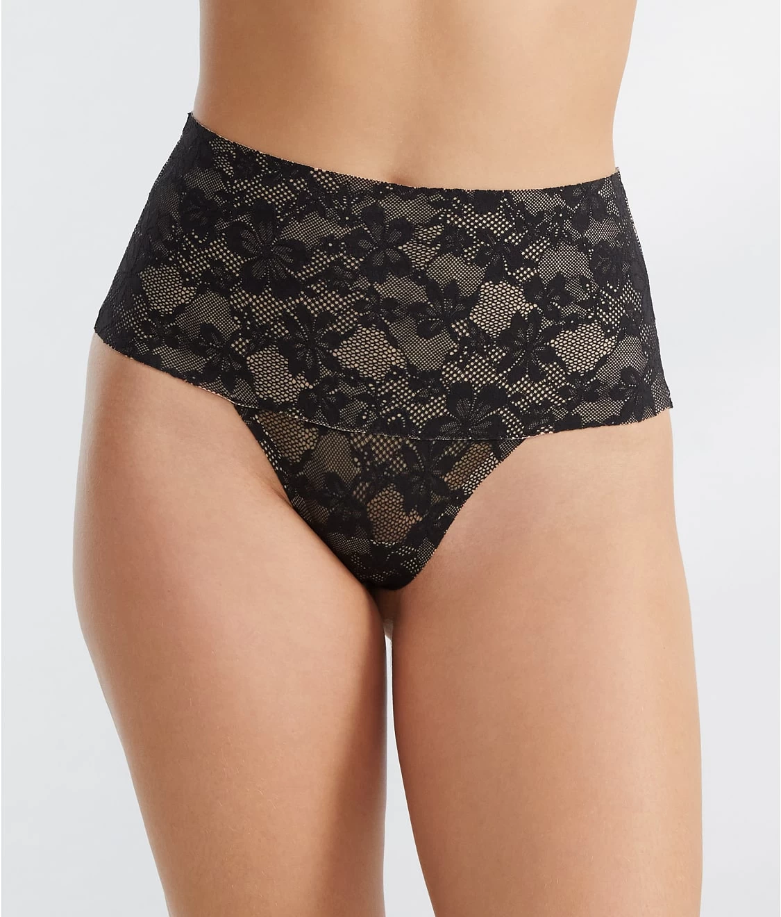 BARE Lace Medium Control Shaping Thong 6 BARE Lace Medium Control Shaping Thong - Image 6