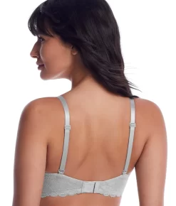 Calvin Klein Seductive Comfort Lift Convertible Push-Up Bra -Fashion Underwear calqf1444 jetgray bv