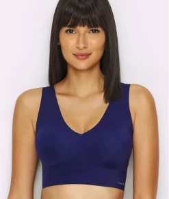 Calvin Klein Invisibles Smoothing Longline Bralette 31 Calvin Klein Invisibles Smoothing Longline Bralette -Fashion Underwear calqf4708 purplenight