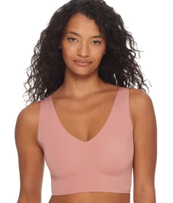 Calvin Klein Invisibles Smoothing Longline Bralette 25 Calvin Klein Invisibles Smoothing Longline Bralette -Fashion Underwear calqf4708s2 grapered