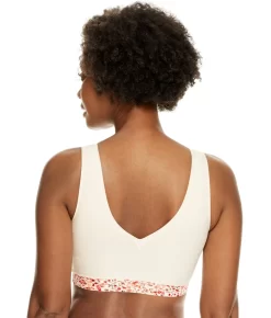 Chantelle Soft Stretch V-Neck Printed Bralette -Fashion Underwear cha11d1f21 floralprint bv