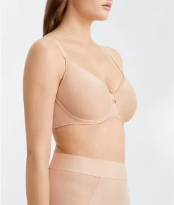 Chantelle Smooth Lines Back Smoothing T-Shirt Bra -Fashion Underwear cha11n2 nudeblush 2x