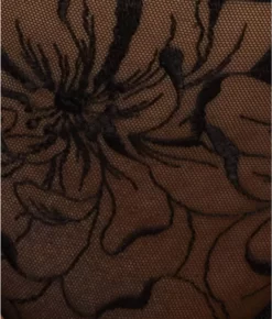 Chantelle Fleurs Demi Bra -Fashion Underwear cha12m9 black sw