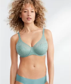Chantelle Norah Seamless Comfort Bra -Fashion Underwear cha13f1f22 laurelgreen 1x
