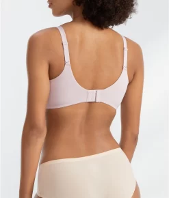 Chantelle Norah Seamless Comfort Bra -Fashion Underwear cha13f1s3 o8palerose 13Mar23 3