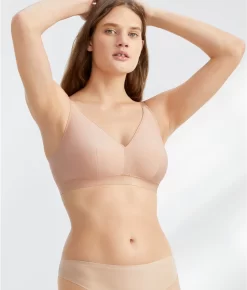 Chantelle Bare Essential Wire-Free Bra -Fashion Underwear cha15n2 roserg 1x