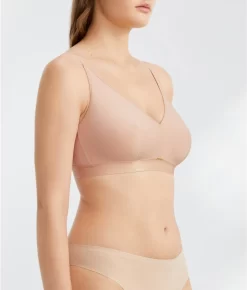 Chantelle Bare Essential Wire-Free Bra -Fashion Underwear cha15n2 roserg 2x
