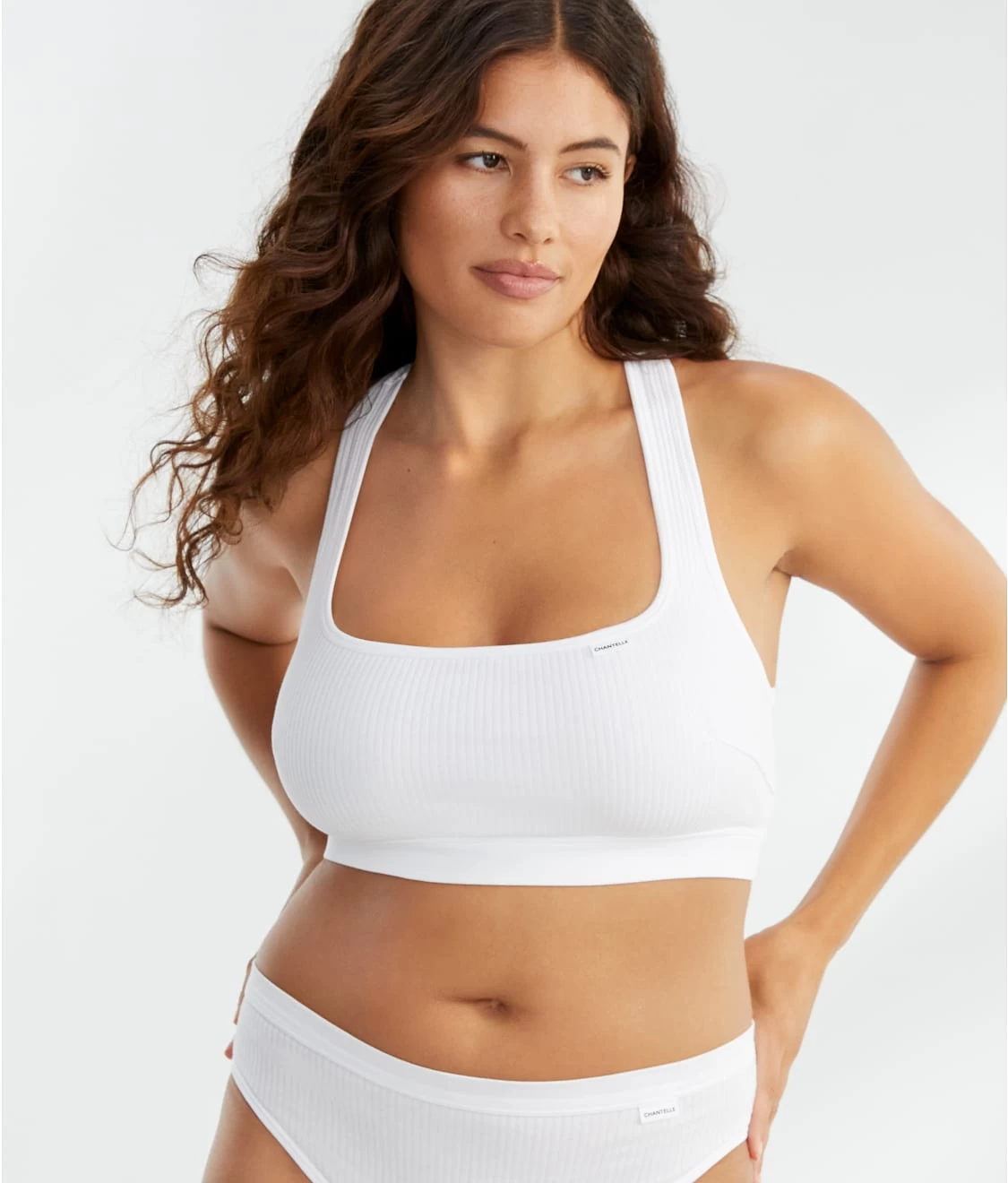 Chantelle Cotton Comfort Bralette 1 Chantelle Cotton Comfort Bralette