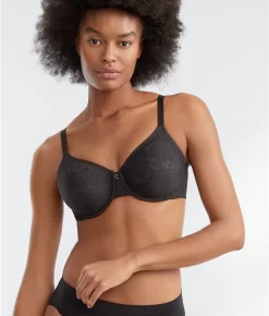 Chantelle Comfort Chic Seamless Shaping Bra -Fashion Underwear cha18j2 black 02 15 23 1