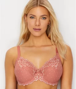 Chantelle Rive Gauche Side Support Bra -Fashion Underwear cha3281 lightpeach2d