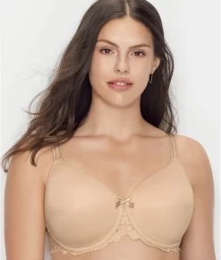 Chantelle Rive Gauche Full Coverage T-Shirt Bra -Fashion Underwear cha3286 cappucino5