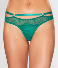 Madame X G-String -Fashion Underwear ditd23945 emerald
