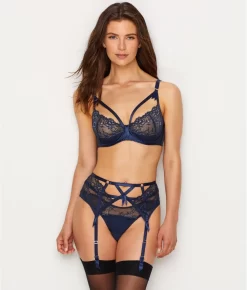 Madame X G-String -Fashion Underwear ditd46945 navy fs