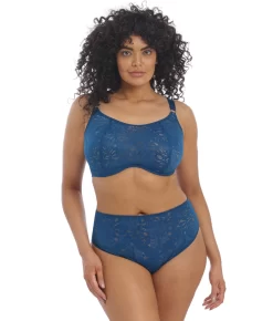 ELOMI Kelsey Crop Cami Bra 13 ELOMI Kelsey Crop Cami Bra -Fashion Underwear el300524elo petrol fs