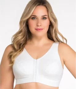 Lite Full Figure Wire-Free Sports Bra 11 Lite Full Figure Wire-Free Sports Bra -Fashion Underwear enenl101 wht