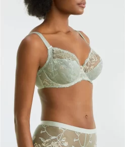 FANTASIE Aubree Side Support Bra 16 FANTASIE Aubree Side Support Bra -Fashion Underwear fanfl6932s3 vintagegreen 2x
