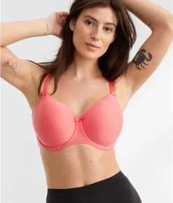 FREYA Idol Balcony T-Shirt Bra -Fashion Underwear frea1050s3 sunkissedcoral 1x