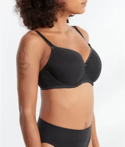 FREYA Idol Balcony T-Shirt Bra -Fashion Underwear freaa1050 black 1