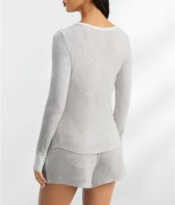 Star Seeker Jersey Knit Shorts Set -Fashion Underwear hon95120 ivorysnowcrys 3