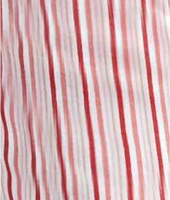 Notch Collar Knit Pajama Set -Fashion Underwear karrlk0021m candystripe sw