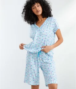 Bermuda Knit Pajama Set