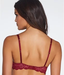 Sophia Lace Bra -Fashion Underwear lem735 merlot bv