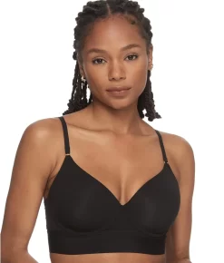Bliss Flex Smoothing Longline T-Shirt Bra -Fashion Underwear nat722276 black