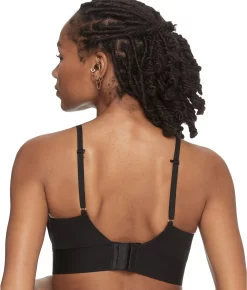 Bliss Flex Smoothing Longline T-Shirt Bra -Fashion Underwear nat722276 black bv1