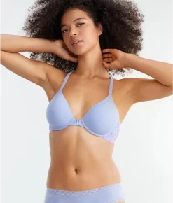 Lush Front-Close T-Shirt Bra -Fashion Underwear nat728309 bluebellviolet 23Feb23 1
