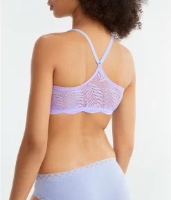 Lush Front-Close T-Shirt Bra -Fashion Underwear nat728309 bluebellviolet 23Feb23 3