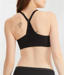 Smooth Comfort Front-Close Bra 13 Smooth Comfort Front-Close Bra -Fashion Underwear nat738271 black bv