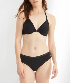 Smooth Comfort Front-Close Bra 15 Smooth Comfort Front-Close Bra -Fashion Underwear nat738271 black fs