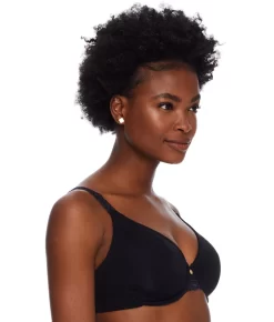 Pure Luxe Seamless Bra -Fashion Underwear nat744080sp22 black 1