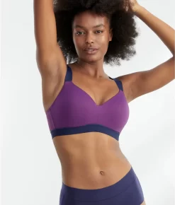 Dynamic Anywhere High Impact Underwire Sports Bra -Fashion Underwear nat751245f2 alliummidnightnavy