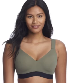 Dynamic Anywhere High Impact Underwire Sports Bra -Fashion Underwear nat751245s21 rosemaryblack