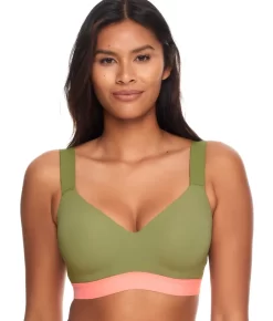 Dynamic Anywhere High Impact Underwire Sports Bra -Fashion Underwear nat751245sp22 olivineconchshell